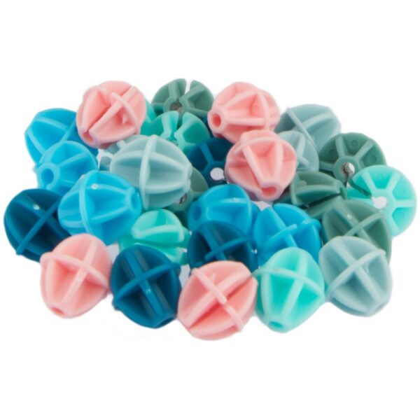 Pexkids spaakkralen bolletjes (30) MULTICOLOR - Afbeelding 3