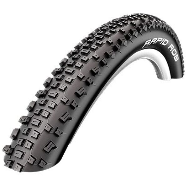 Schwalbe BUB 27.5X210 SC 54-584 RAPID ROB KG ZW Zwart