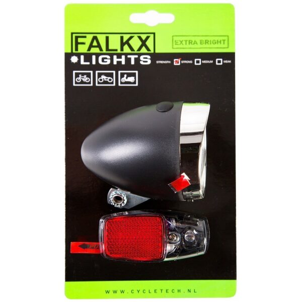 Falkx FC0801A Set led koplamp + spatbordlicht