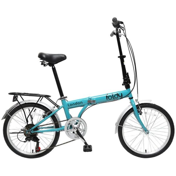 Wheelerz Foldy London Vouwfiets Blauw 2024